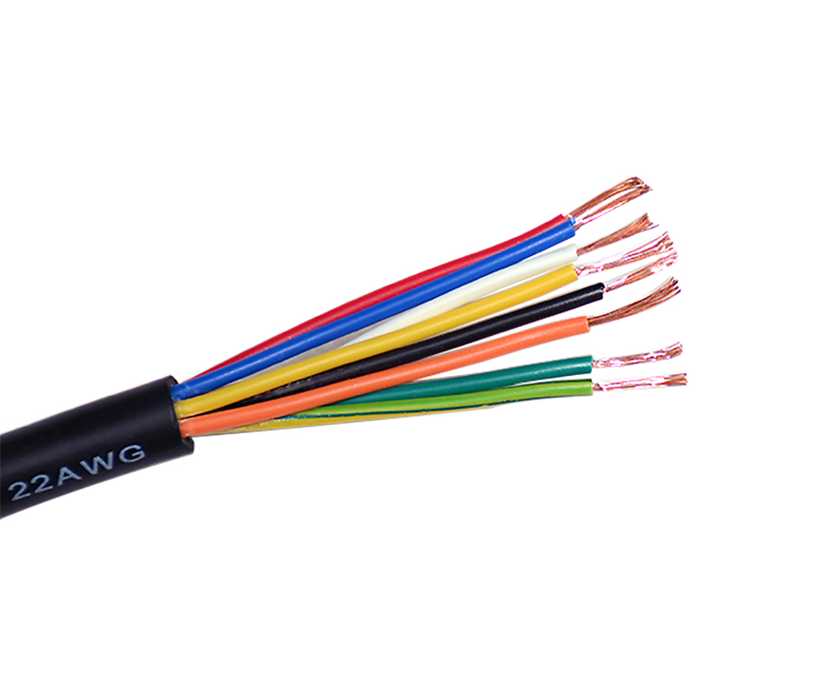 8 core pvc cable 6.8mm