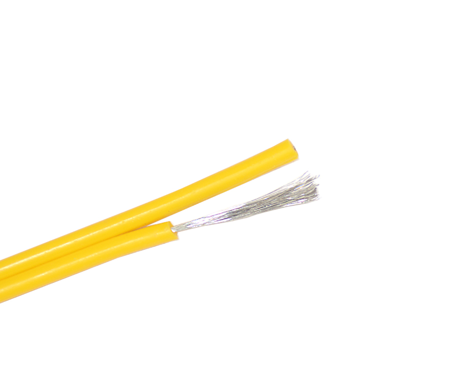 22 awg Flexible Silicone Rubber 2 Pin Flat Ribbon Electric Cable 1